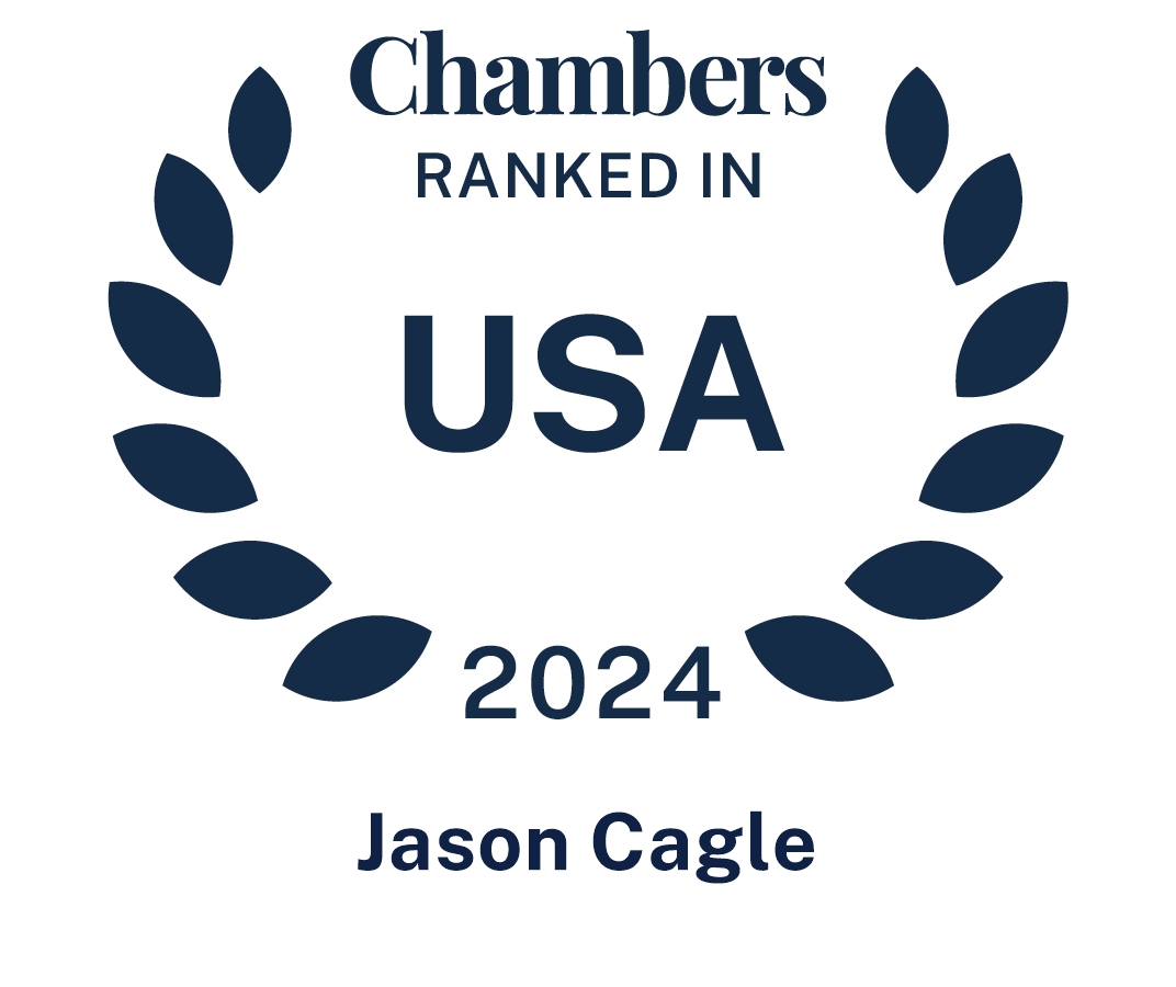 Dallas Construction Lawyer Jason Cagle Selected to Chambers 2024
